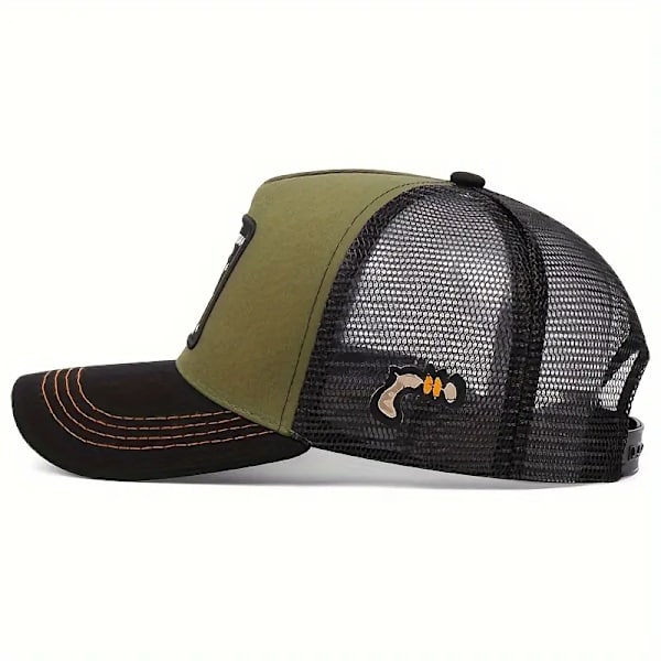 1 kpl Hengittävä Mesh Baseball-lippis Unisex Auringonsuoja Cool Kuvio Ulkoilulajit Lippi
