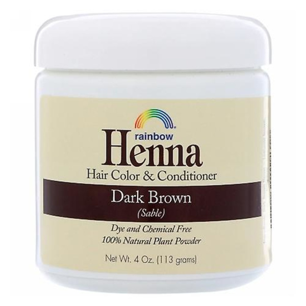 Rainbow Research Henna, PERSISK MÖRKB RUN, 4 OZ (Förpackning med 1)