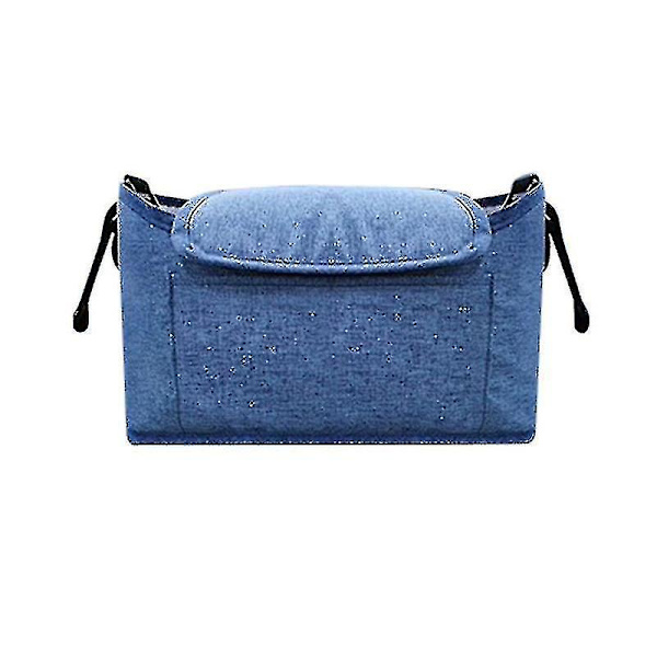 Stor Babyvognspose Organizer (Farve: Blå)