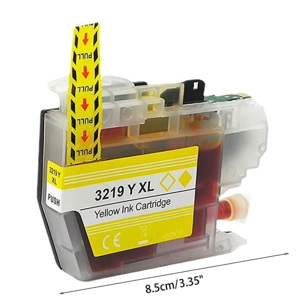 Profesjonell LC3219xl Blekkpatron for Brother MFC-J5330dw J5335dw J5730dw J5930dw J6530dw J6935dw Skriver Lys Farge
