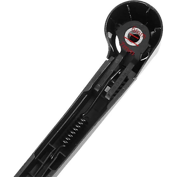 Sæt med viskerarm og viskerblad til bagrude til Golf Polo Mk6 Touranblack2pcs Tonghang