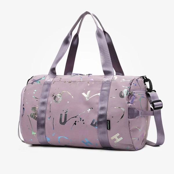 Vedenpitävä crossbody-laukku miehille ja naisille, matkustus-, kuntosali-, jooga-, tanssi-laukku, kevyt väri, kuiva ja märkä erotuslaukku Green