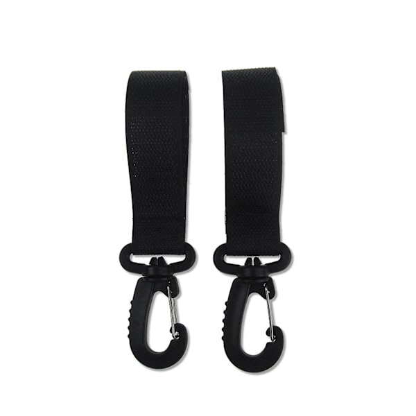 2 stk. Heavy Duty Henger for Babyvogn Henger Bleieveske Buggy Klips Gjenbrukbare
