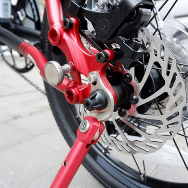 Folding Sykkel Støttebein For K3 Dahon 412 Sidebrakett Svart