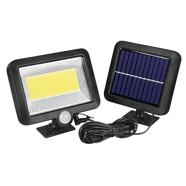 Split Solar Induksjonsvegglys, lys Ip65 Vanntett