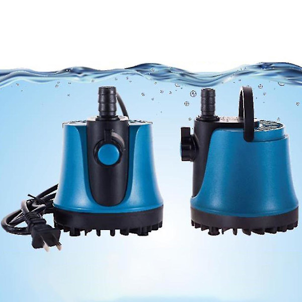 Stille Neddykbar Pumpe Med Bunnsugstativ Justerbar 12/15/45/60w-12w-