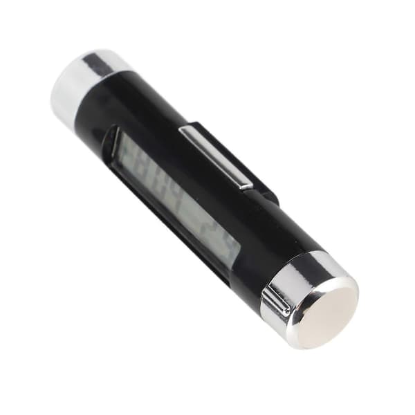 Multifunktionel bil auto elektronisk ur termometer LED baggrundsbelysning digitalt display
