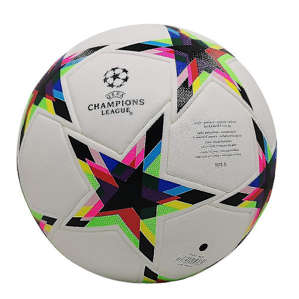 VM 2023 Fodbold Bold Champions League Stjerner Mønster Fodbold Træningsbold Størrelse 5