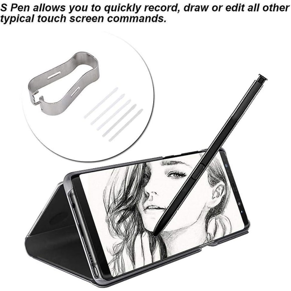 Stylus-kynän kärjet, stylus S Pen -kynän kärjet -kynän täyttötyökalusarja Tablet Tab S3 T820 T825/s4 T830 T835 S Galaxy Note8/9 Tab S3/4 (valkoinen)