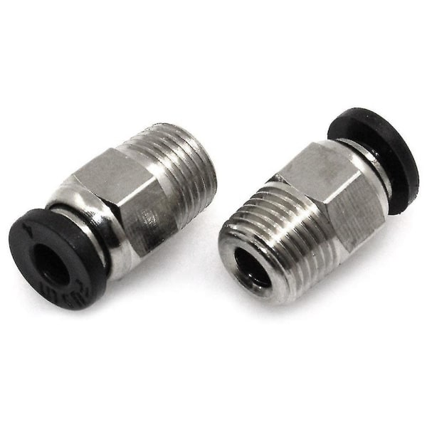 Pc4-m10 hann mannlig pneumatisk Pefe rør skyv for -v6 montering kontakt Bowden ekstruder 3d-skriver