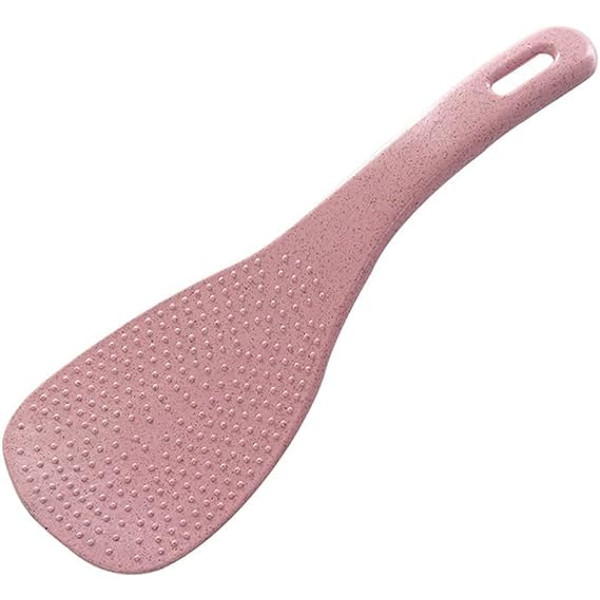 Skeer, Mode Ris Ske Spiseske Lang Skaft Suppe Ske Mad Middag Skeer Køkken Madlavning Køkkenudstyr Hjemmeforsyninger (Farve: Pink)