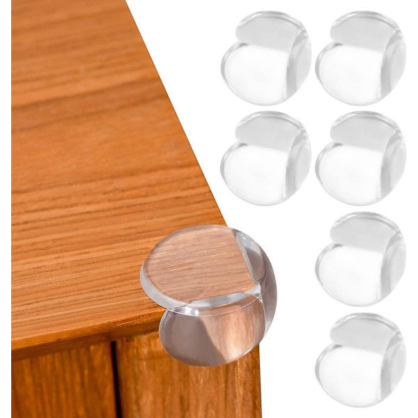 Hörn skydd, barnsäkring bordshörnsskydd, Håll barnet säkert, Skydd för möbler mot vassa hörn (12-pack)