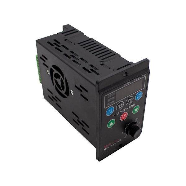 220V enfasig ingång trefas utgångsmotorstyrning frekvensomformare med fyrsiffrig digital display T13-400w-h
