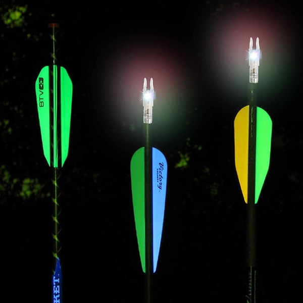 Nocturnal Lighted Nocks - Illuminocks For Arrows |, Led Arrows Nock Light Arrows Nock Hunting Arrows Nocks Lighted Led Arrows Nock