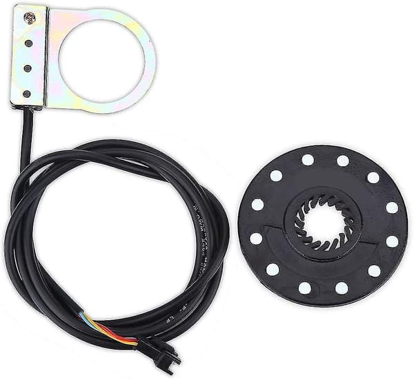 E-cykel hastighedssensor, elektrisk cykelpedal 12 magneter Pas system assistent sensor hastighed