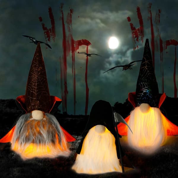 Halloween fe dukke soverom stue skrivebordsdekorasjon søyle