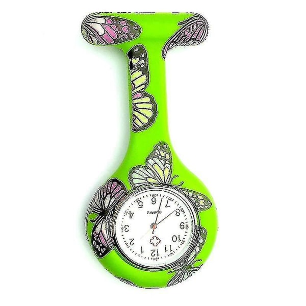 Hmwy-perhoskuvioinen watch Värikäs silikoninen watch Doctor Fob watch