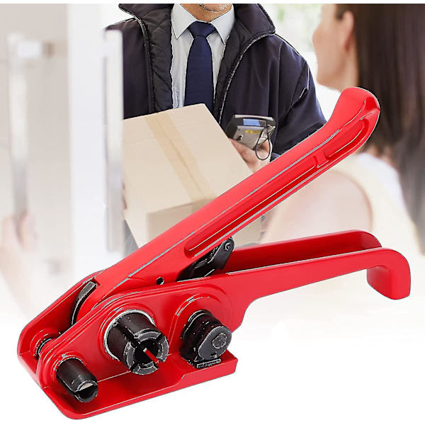 Spændebåndsværktøj, Håndholdt, Robust, Poly Cutter, Manuel Spændebåndsværktøj til 13mm til 19mm Brede Polypropylen Polyester Spændebånd, Kabelbinder Tang, Hy