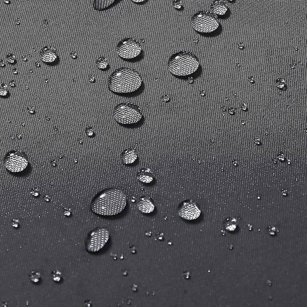 Vattentät duschdraperi badrum duschdraperi foder Dark Gray 180x180cm