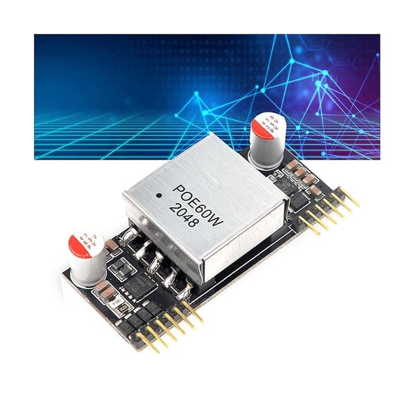 Dp1205 Poe-modul plugin-modul 12v 5a Ieee802.3bt 1500vrms isolasjon