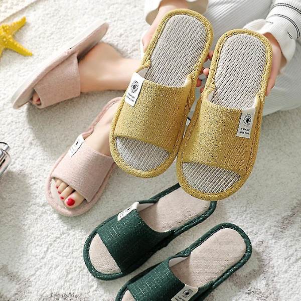 Tå-Slipper med Memory Foam, Bløde Indendørs Slipper til Komfort