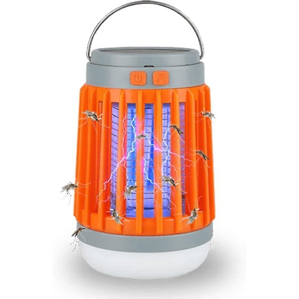 Hyttysten Zapper, 2023 Uusi Electrizap Buzz Blast Pro Hyttysten Zapper, usb-lataus ja aurinko, sopii erinomaisesti ulko- ja sisätiloihin (1 kpl)