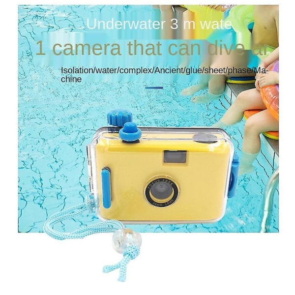 35Mm film 3m vanntett barne retro filmkamera lure kamera barnegave