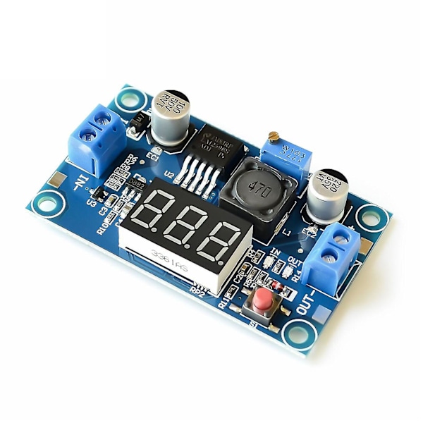 Justerbar Spændingsregulator DC til DC Step-down Modul Lavt Strømforbrug