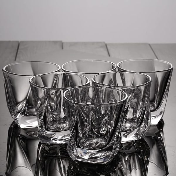 Whiskyglas med høj kapacitet til bryllupsfest Hjemmebar Hotel Restaurant Kontordekoration (Farve: A, Størrelse: Som billedet viser)