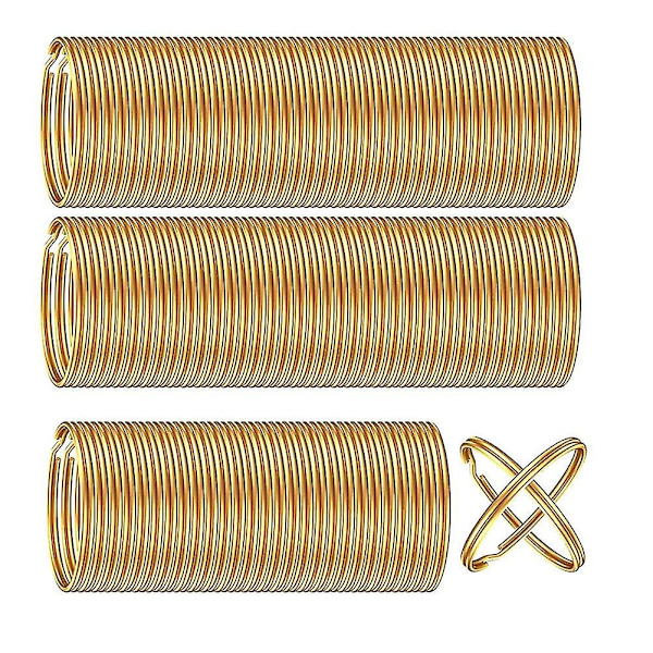 200 st Nyckelringar, Split Bulk Nyckelringar för Nyckelringar och Hantverk (25mm) ()