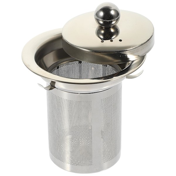 Rustfrit Te-si Strainer Indsats Te-infuser Tekande Tilbehør Te-filter Mesh