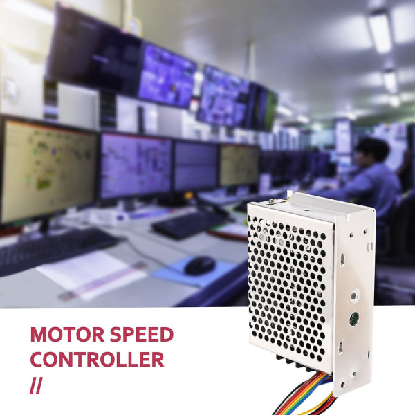 Dc 10-55v 60a Dc Motor Speed Controller Pwm 12v 24v 48v 2000w Max 100a Reversible Potentiometer På/