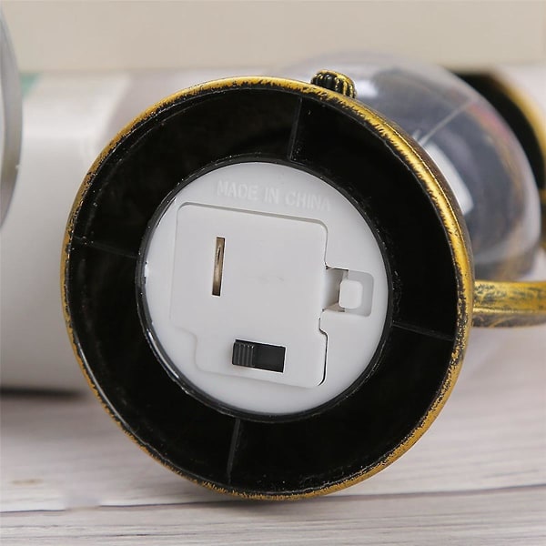 12 kpl Mini Lyhty Koristeellinen LED-kynttilällä Vintage Lyhty Ripustus Kynttilä Lyhdyt Paristo Oper