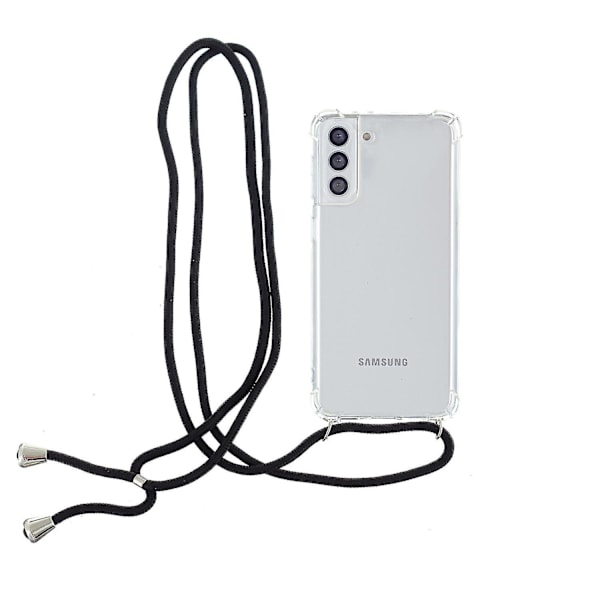 Hörnskyddsram Tpu Telefonskydd Stötsäkert Fodral Med Snöre För Samsung Galaxy S21 Plus 5g