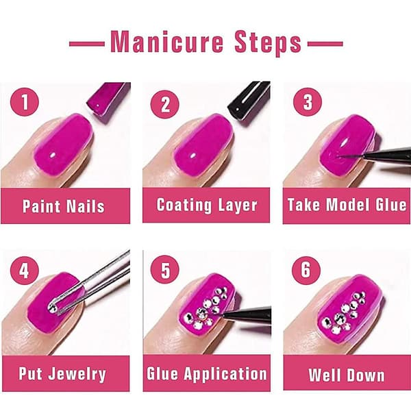 Krystall Flatback No-hotfix Rhinestones Ss5 Nail
