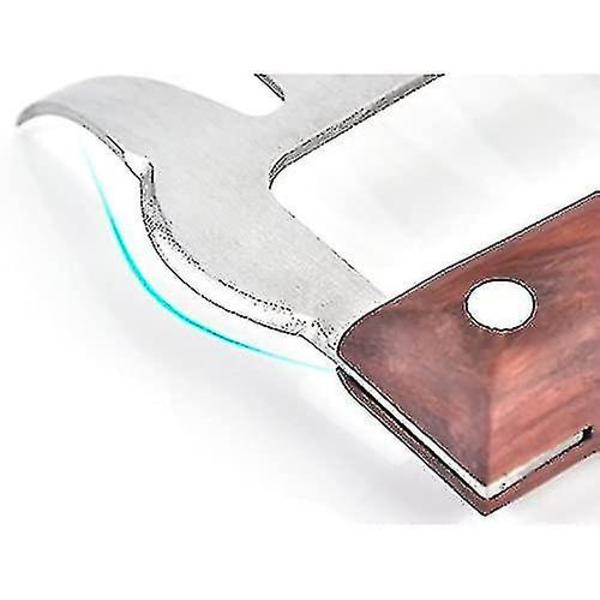 Köttdelare Bear Claws Köksredskap Rostfritt Stål Köttdelare 2-pack Mahognyfärg