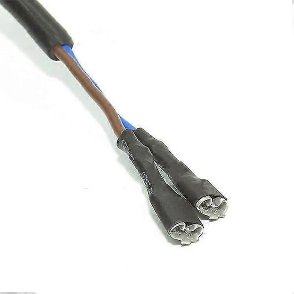 2X Sort 4 x 1,5V D Batteriholder Opbevaringsboks med ledninger