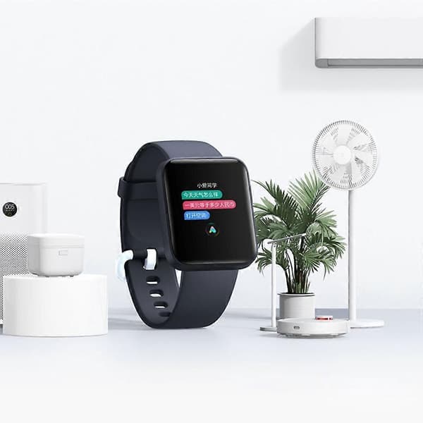 Quick Release Smartwatch Support Loop Tilbehør Håndledsrem Armbånd til Redmi Watch 1 Blød Rem Anti-ridse Lilla Purple