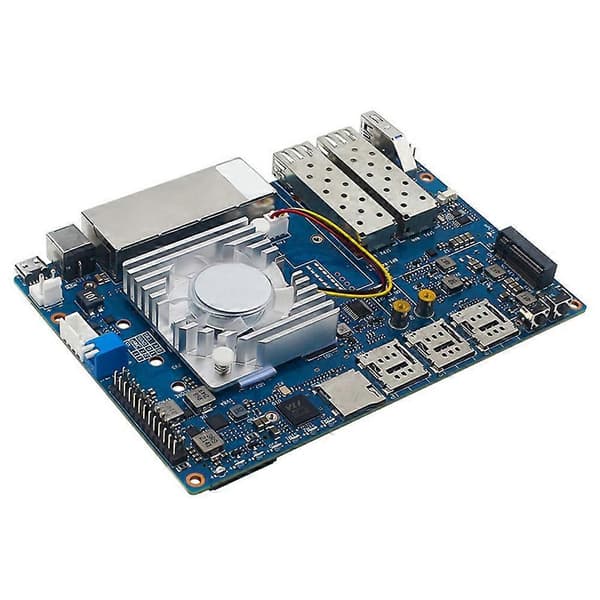 2 STK til Banana Pi BPI-R4 køleplade til BPI-R4 og BPI-F3 routing board ventilator justerbart hastighedstilbehør