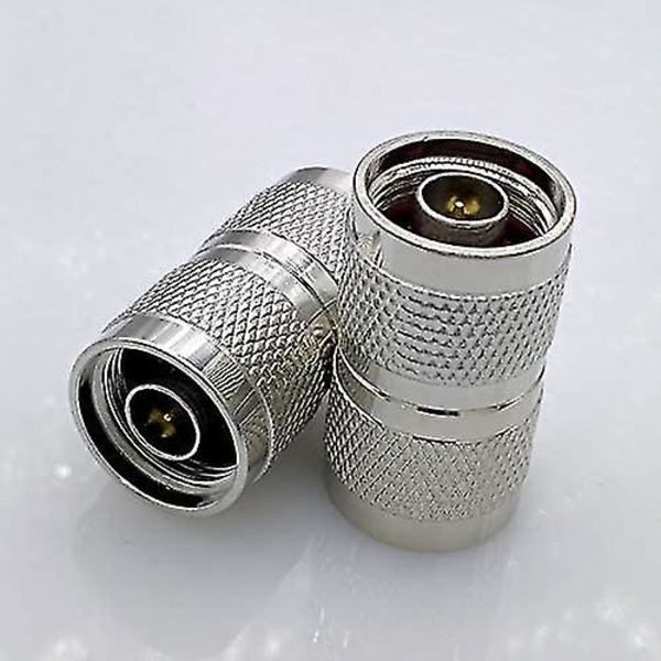 - L16 N-typ hane till hane adapterkontakt N-typ hane kontakt N-jj RF koaxial adapterkontakt 10 st/lot