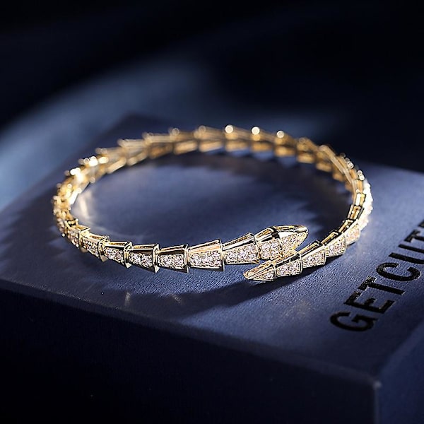 Shao Snake Armbånd, Sterling Sølv Personlighet Slange Armbånd Smykker For Kvinner Jenter
