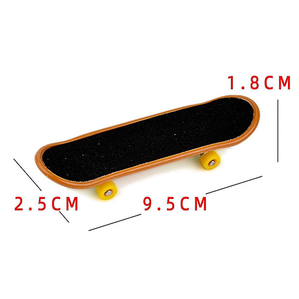 Finger Scooter Skateboard Mini Fingercykel Leksak DIY-kit Vuxna Festfavorit (Färg: 198 Set)
