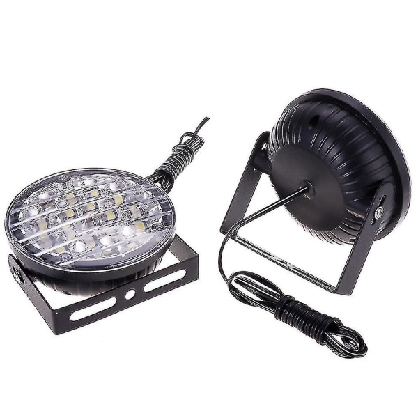 Tarjous 2 kpl/pari 12v Led Auton Joustava Päiväajovalot Led Drl Sumuvalo Pyöreä Varoitussumuvalo Ajovalo Polttimo