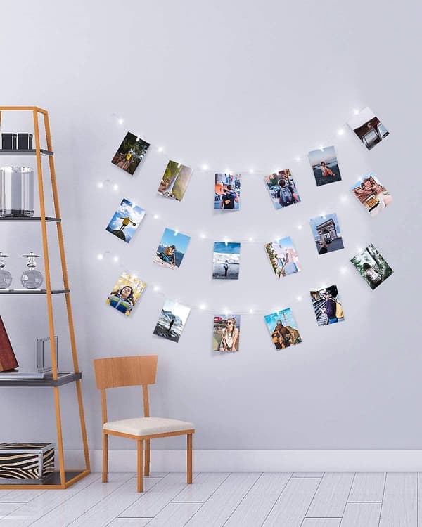 LED-fotoklips lyslenker til rommet