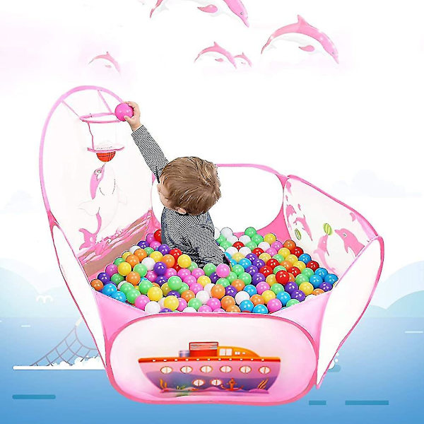 Legpladstelt, Børnepool 120cm Legegård Baby Baby Bold Pit Pool Pop Up Hytte
