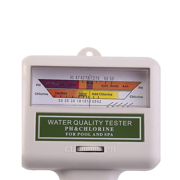 Vandkvalitetstester, PH-meter Klor Tester til Swimmingpool