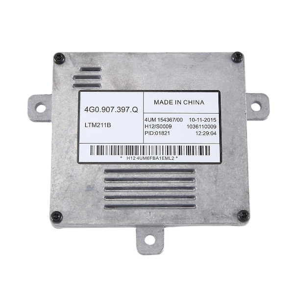 Til Led Forlygte Kontrolmodul Computer Kontrolenhed Ecu Enhed 4g0907397q