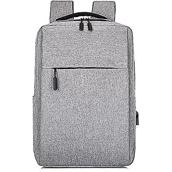 Kannettava tietokoneen reppu, erittäin kevyt ja kestävä, USB-latausportilla