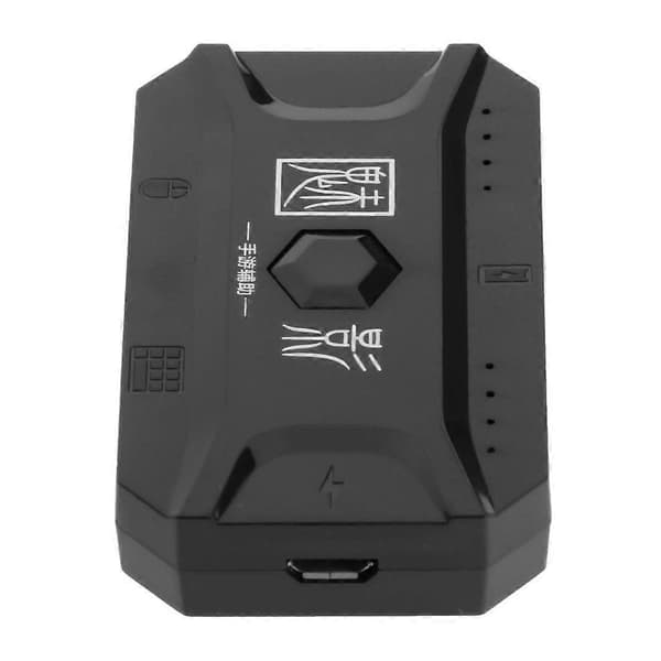 2x Speltangentbordsmusadapter USB-hubbomvandlare för Android-telefoner
