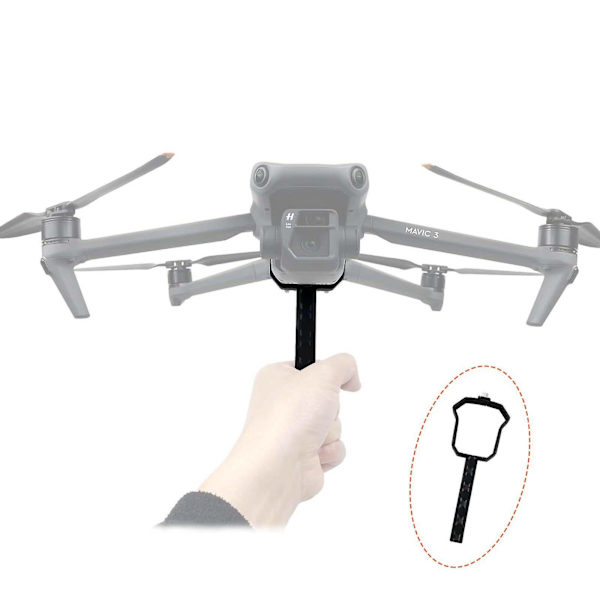 Handhållen landningsställ Ett spegel till slutet stabilisatorfäste för Dji Mavic 3
